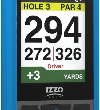 Izzo Swami 6000 Handheld Golf GPS Water-Resistant Color Display with 38,000 Course Maps & Scorekeeper